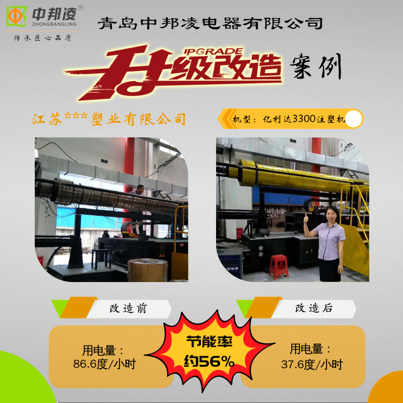 優(yōu)士達(dá)注塑機(jī)加熱圈節(jié)能改造案例